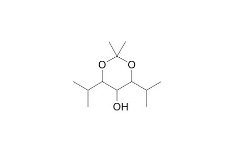 4,6-Diisopropyl-2,2-dimethyl-1,3-dioxan-5-ol