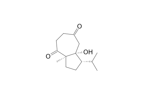 4,7-Azulenedione, octahydro-8a-hydroxy-3a-methyl-1-(1-methylethyl)-, [1R-(1.alpha.,3a.alpha.,8a.alpha.)]-
