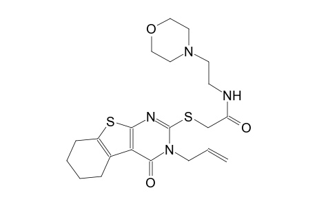 acetamide, 2-[[3,4,5,6,7,8-hexahydro-4-oxo-3-(2-propenyl)benzo[4,5]thieno[2,3-d]pyrimidin-2-yl]thio]-N-[2-(4-morpholinyl)ethyl]-