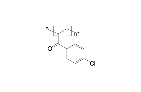 Poly(vinyl 4-chlorophenyl ketone)
