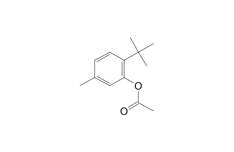 2-Tert-butyl-5-methylphenol, acetate