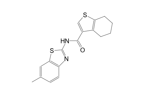 N-(6-methyl-1,3-benzothiazol-2-yl)-4,5,6,7-tetrahydro-1-benzothiophene-3-carboxamide