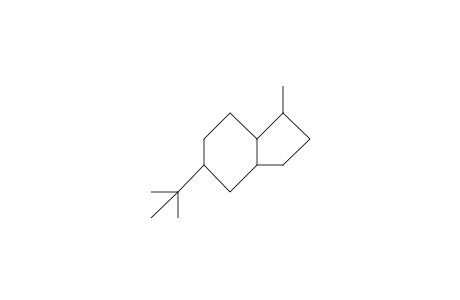 (1b,3a,6b,7A)-7-Methyl-3-tert-butyl-bicyclo(4.3.0)nonane