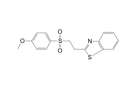 2-(2-[(4-Methoxyphenyl)sulfonyl]ethyl)-1,3-benzothiazole