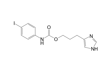 3-(1H-imidazol-5-yl)propyl N-(4-iodophenyl)carbamate