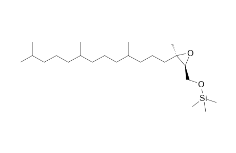 (E)-2,3-epoxy-3,7,11,15-tetramethylhexadecan-1-ol trimethylsilyl ether