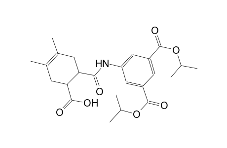 6-{[3,5-bis(isopropoxycarbonyl)anilino]carbonyl}-3,4-dimethyl-3-cyclohexene-1-carboxylic acid