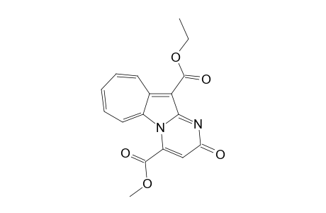 11-ETHYL-4-METHYL-2H-2-OXO-CYCLOHEPTA-[4.5]-PYRROLO-[1.2-A]-PYRIMIDINE-4,11-DICARBOXYLATE