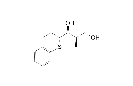 (2R,3S,4R)-2-methyl-4-phenylsulfanyl-hexane-1,3-diol