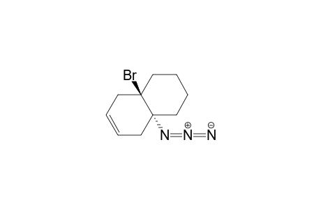 trans-4a-azido-8a-bromo-1,2,3,4,4a,5,8,8a-octahydronaphthalene