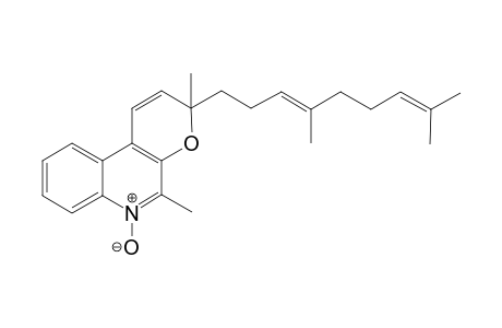 2-Methyl-[2'-methyl-2'-(4",8"-dimethylnona-3",8"-dienyl)pyrano[3,4-b]quinoline-N-Oxide