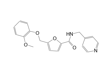 5-[(2-methoxyphenoxy)methyl]-N-(4-pyridinylmethyl)-2-furamide