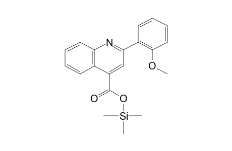 2-(2-Methoxyphenyl)-4-quinolinecarboxylic acid, o-tms