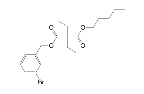 Diethylmalonic acid, 3-bromobenzyl pentyl ester