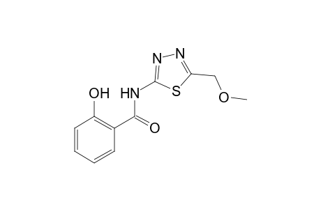 Benzamide, 2-hydroxy-N-[5-(methoxymethyl)-1,3,4-thiadiazol-2-yl]-
