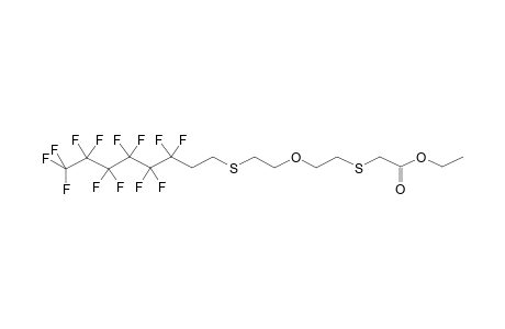 ETHYL 12,12,13,13,14,14,15,15,16,16,17,17,17-TRIDECAFLUORO-3,9-DITHIA-6-OXAHEPTADECANOATE