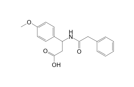 3-(4-Methoxyphenyl)-3-(2-phenylethanoylamino)propanoic acid