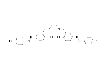 2,2'-[1,2-ethandiylbis(nitrilomethylidine)]bis(4-chlorophenylazo)phenol