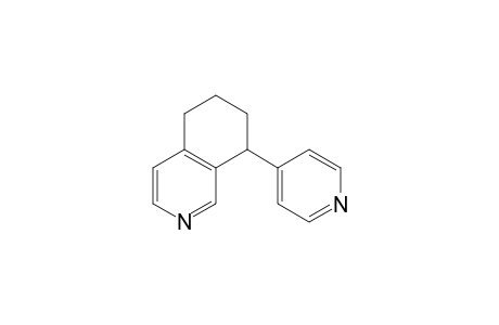 8-(4-pyridyl)-5,6,7,8-tetrahydroisoquinoline