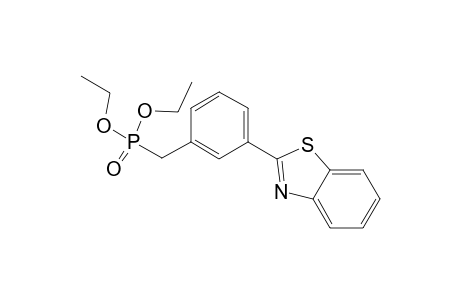 2-[3-(diethoxyphosphorylmethyl)phenyl]-1,3-benzothiazole