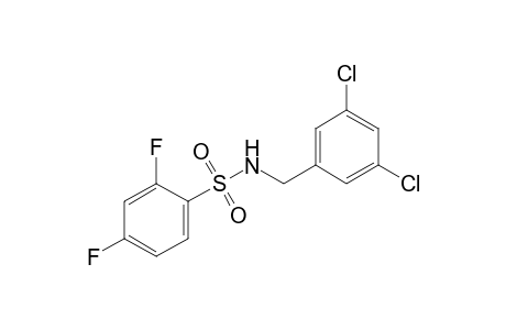 N-(3,5-dichlorobenzyl)-2,4-difluorobenzenesulfonamide