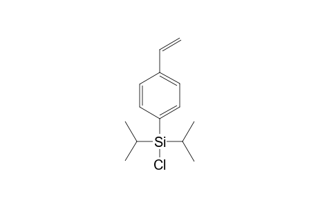 4-[Di(isopropyl)chlorosilyl]styrene resin