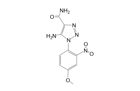 5-amino-1-(4-methoxy-2-nitro-phenyl)triazole-4-carboxamide