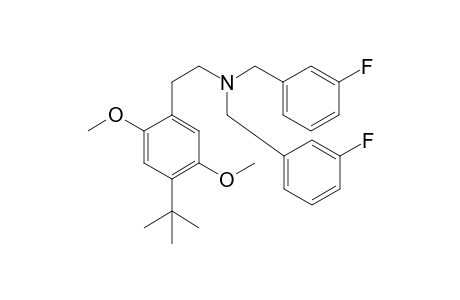 2C-TBU N,N-bis(3-fluorobenzyl)