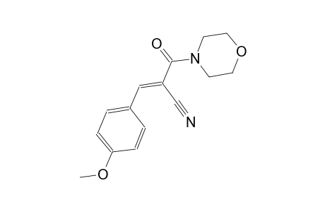 (2E)-3-(4-methoxyphenyl)-2-(4-morpholinylcarbonyl)-2-propenenitrile
