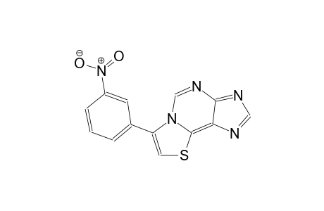 thiazolo[2,3-i]purine, 7-(3-nitrophenyl)-