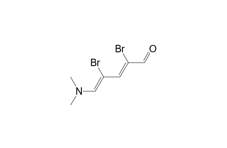 (2Z,4Z)-2,4-dibromo-5-dimethylaminopenta-2,4-dienal
