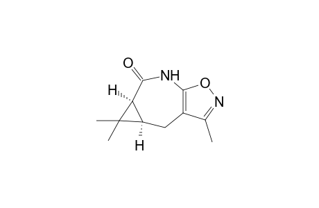 (+)-(4aR,5aS)-3,5,5-Trimethyl-4,4a,5,5a,6,7-hexahydrocyclopropa[e]isoxazolo[5,4-b]azepin-6-one