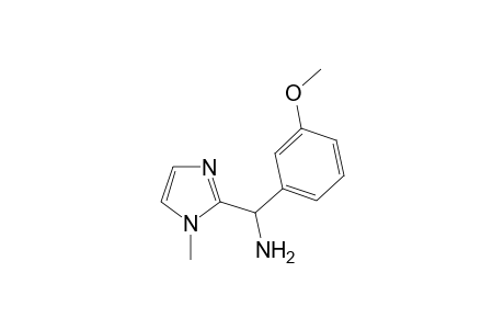 (3-methoxyphenyl)(1-methyl-1H-imidazol-2-yl)methanamine