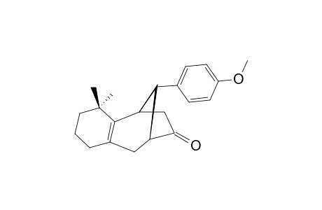 12-EXO-PARA-ANISYL-8,8-DIMETHYL-TRICYCLO-[5.4.0.1(3,6)]-DODEC-1(7)-EN-4-ONE