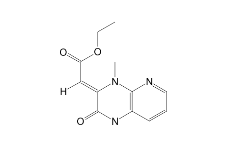 ETHYL-[2(1H)-OXO-5-AZAQUINOXALIN-3(4H)-YLIDENE]-CARBOXYLATE