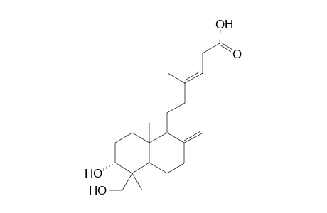 3.alpha.,18-dihydroxy-ent-labd-8(17),13e-dien-15-oic acid
