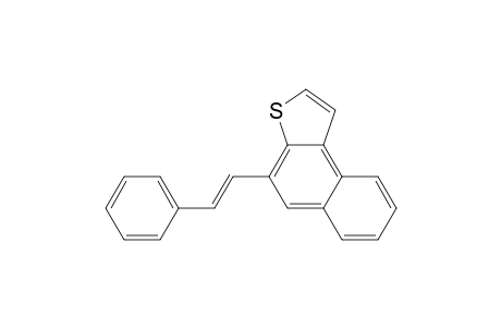 Naphtho[2,1-b]thiophene, 4-(2-phenylethenyl)-