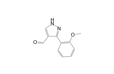 3-(2-methoxyphenyl)-1H-pyrazole-4-carbaldehyde