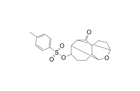 5,2,9-Ethanylylidene-1-benzoxepin-11-one, decahydro-6-[[(4-methylphenyl)sulfonyl]oxy]-, (2.alpha.,5.alpha.,5a.beta.,6.beta.,9.alpha.,9a.beta.,10R*)-