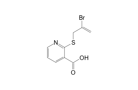 2-(2-bromoallyl)sulfanylnicotinic acid