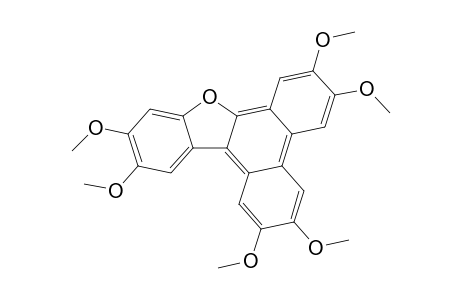 2,3,6,7,11,12-Hexamethoxybenzo[b]phenanthro[9,10-d]furan