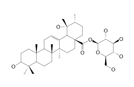 28-O-BETA-D-GLUCOPYRANOSYL-POMOLIC-ACIDESTER