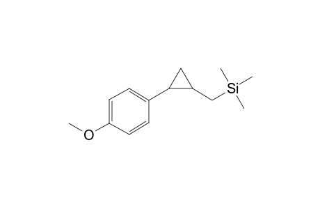 trans-1-(p-Methoxyphenyl-2-[(trimethylsilyl))methyl]cyclopropane