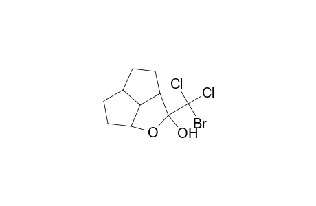 2H-Pentaleno[1,6-bc]furan-2-ol, 2-(bromodichloromethyl)octahydro-