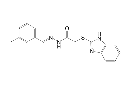acetic acid, (1H-benzimidazol-2-ylthio)-, 2-[(E)-(3-methylphenyl)methylidene]hydrazide