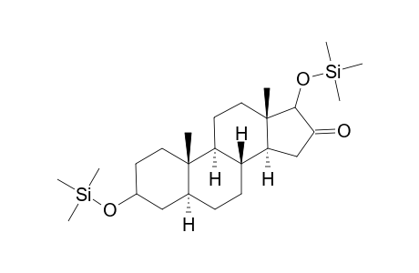 3,17-bis(trimethylsilyloxy)-5-androstan-16-one