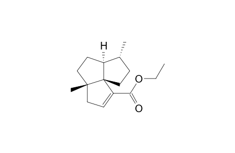Cyclopenta[c]pentalene-1-carboxylic acid, 3,3a,4,5,5a,6,7,8-octahydro-3a,6-dimethyl-, ethyl ester, [3aS-(3a.alpha.,5a.beta.,6.beta.,8aR*)]-