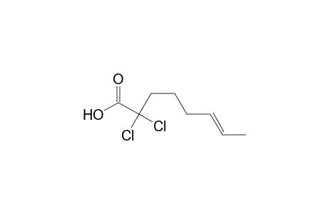 7-Octenoic acid, 2,2-dichloro-