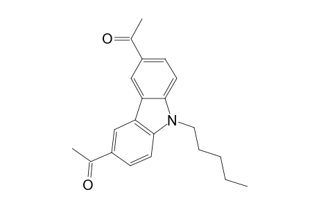 3,6-Diacetyl-9-n-amylcarbazole