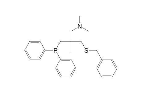 2-( Diphenylphosphanylmethyl)-2-( benzylsulfanylmethyl)-N, N-dimethylpropanamine